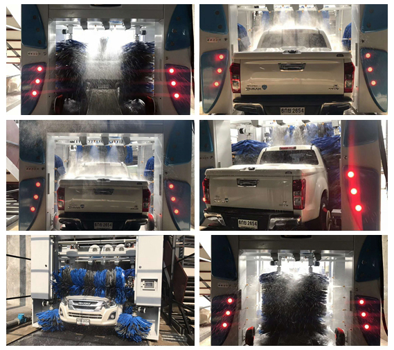 泰國凱沃洗車設備為曼谷人民服務…他們很喜歡體驗感受洗車過程